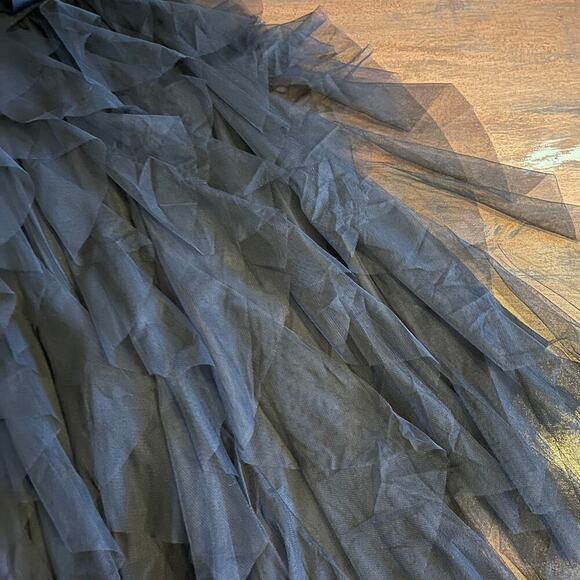 Starling Reine Black Tulle Layered Whimsigoth Y2K Witchy Dress Women's XL - Picture 6 of 10